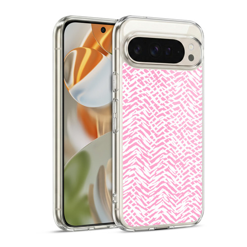 Ninola Patterns 4 Leopard Marks Pink Soft Gel Case for Google Pixel 9 / Pixel 9 Pro
