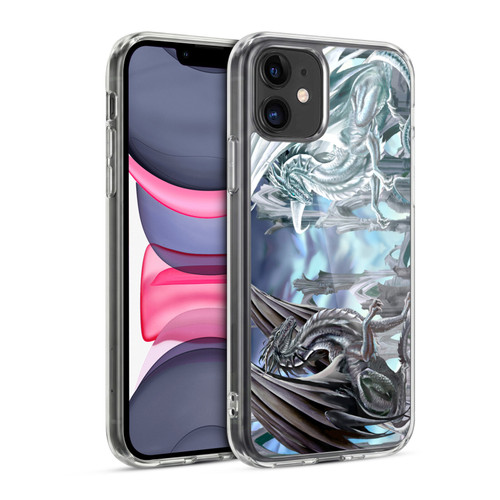 Ruth Thompson Dragons 2 Checkmate Soft Gel Case for Apple iPhone 11