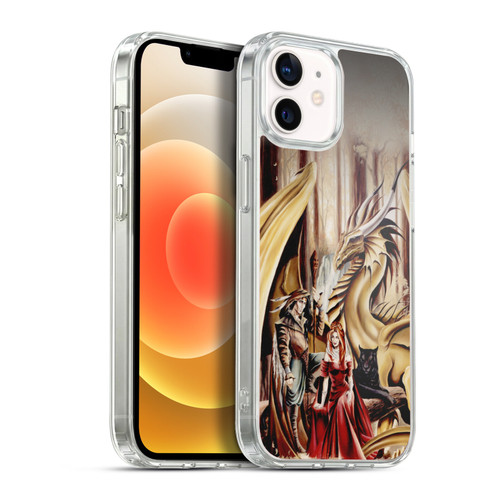 Ruth Thompson Dragons 2 Gathering Soft Gel Case for Apple iPhone 12 / iPhone 12 Pro & MagSafe