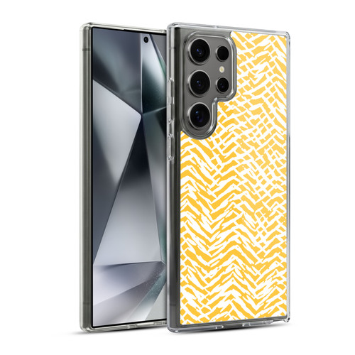 Ninola Patterns 4 Leopard Marks Mustard Soft Gel Case for Samsung Galaxy S24 Ultra 5G & MagSafe