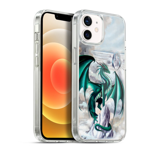 Ruth Thompson Dragons 2 Green Soft Gel Case for Apple iPhone 12 / iPhone 12 Pro & MagSafe