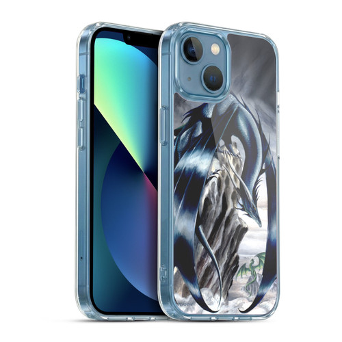 Ruth Thompson Dragons 2 Stormchaser Soft Gel Case for Apple iPhone 13 Mini & MagSafe