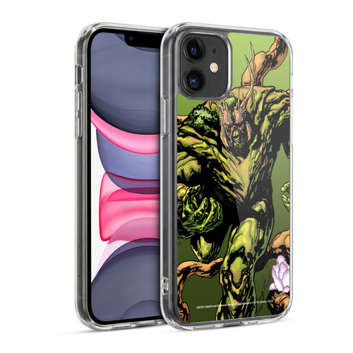 Justice League DC Comics Dark Comic Art Swamp Thing #0 Soft Gel Case for Apple iPhone 11
