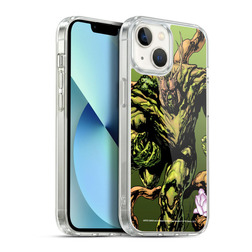 Justice League DC Comics Dark Comic Art Swamp Thing #0 Soft Gel Case for Apple iPhone 13