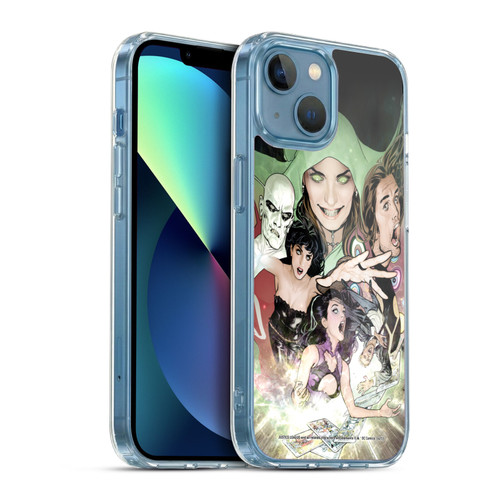 Justice League DC Comics Dark Comic Art #1 Group Soft Gel Case for Apple iPhone 13 Mini & MagSafe
