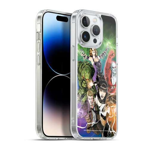 Justice League DC Comics Dark Comic Art #30 Group Soft Gel Case for Apple iPhone 13 Pro Max & MagSafe