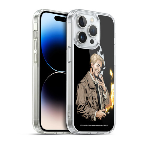 Justice League DC Comics Dark Comic Art Constantine #0 Soft Gel Case for Apple iPhone 13 Pro & MagSafe