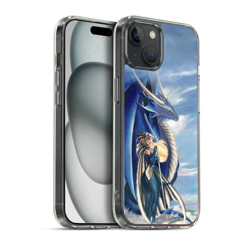 Ruth Thompson Dragons 2 Snowbound Soft Gel Case for Apple iPhone 15 Plus & MagSafe