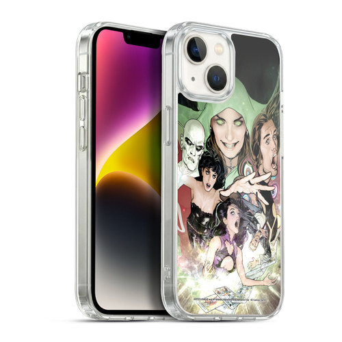 Justice League DC Comics Dark Comic Art #1 Group Soft Gel Case for Apple iPhone 14