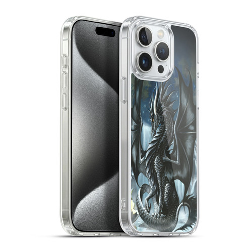 Ruth Thompson Dragons 2 Obsidian Soft Gel Case for Apple iPhone 15 Pro Max & MagSafe