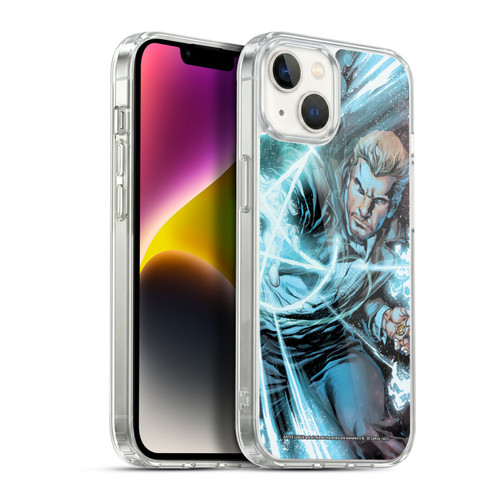 Justice League DC Comics Dark Comic Art Constantine #1 Soft Gel Case for Apple iPhone 14 Plus & MagSafe