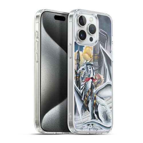 Ruth Thompson Dragons 2 Warring Tribes Soft Gel Case for Apple iPhone 15 Pro Max & MagSafe