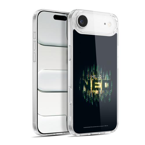 The Matrix Resurrections Key Art Hello Neo Soft Gel Case for Apple iPhone 17 Air
