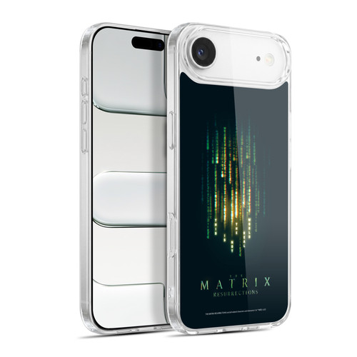 The Matrix Resurrections Key Art This Is Not The Real World Soft Gel Case for Apple iPhone 17 Air