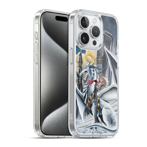 Ruth Thompson Dragons 2 Warring Tribes Soft Gel Case for Apple iPhone 15 Pro & MagSafe