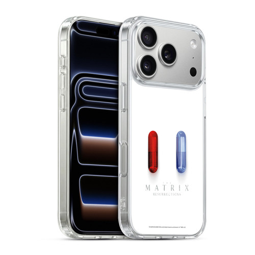 The Matrix Resurrections Key Art Poster Soft Gel Case for Apple iPhone 17 Pro