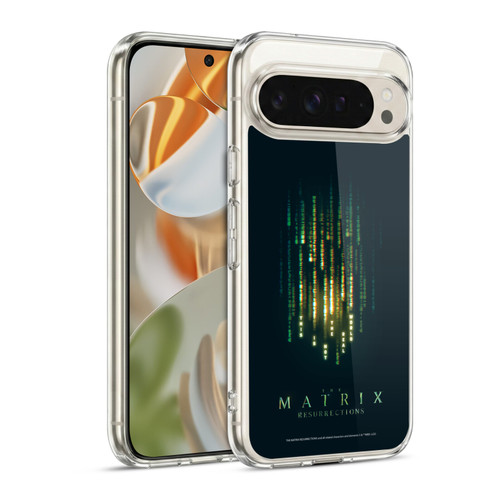 The Matrix Resurrections Key Art This Is Not The Real World Soft Gel Case for Google Pixel 9 / Pixel 9 Pro