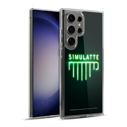 The Matrix Resurrections Key Art Simulatte Soft Gel Case for Samsung Galaxy S23 Ultra 5G & MagSafe