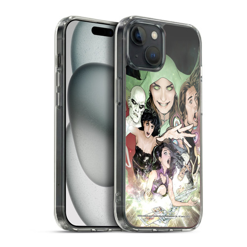 Justice League DC Comics Dark Comic Art #1 Group Soft Gel Case for Apple iPhone 15 Plus & MagSafe