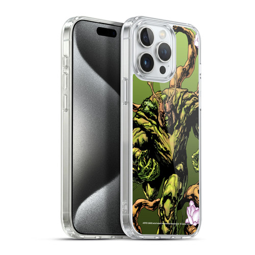 Justice League DC Comics Dark Comic Art Swamp Thing #0 Soft Gel Case for Apple iPhone 15 Pro Max & MagSafe