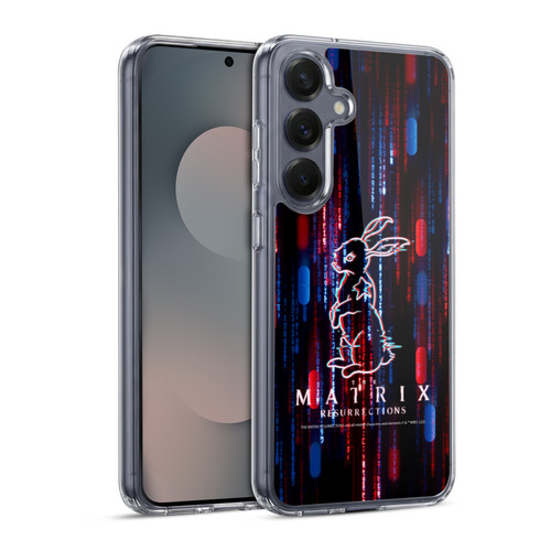 The Matrix Resurrections Key Art Choice Is An Illusion Soft Gel Case for Samsung Galaxy S25 & MagSafe