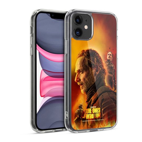 The Walking Dead: The Ones Who Live Key Art Rick Soft Gel Case for Apple iPhone 11