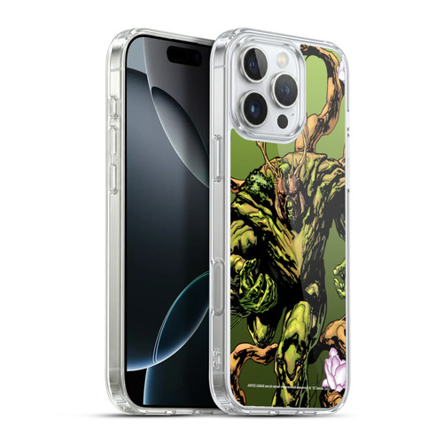 Justice League DC Comics Dark Comic Art Swamp Thing #0 Soft Gel Case for Apple iPhone 16 Pro Max & MagSafe