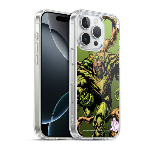 Justice League DC Comics Dark Comic Art Swamp Thing #0 Soft Gel Case for Apple iPhone 16 Pro & MagSafe