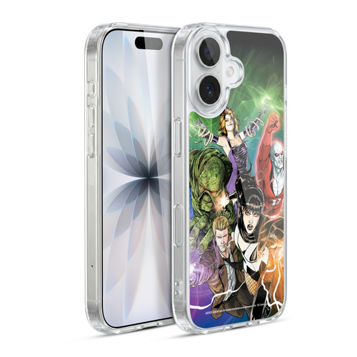 Justice League DC Comics Dark Comic Art #30 Group Soft Gel Case for Apple iPhone 17