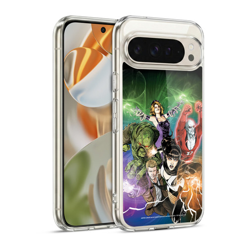 Justice League DC Comics Dark Comic Art #30 Group Soft Gel Case for Google Pixel 9 / Pixel 9 Pro
