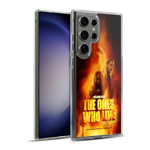 The Walking Dead: The Ones Who Live Key Art Poster Soft Gel Case for Samsung Galaxy S23 Ultra 5G & MagSafe