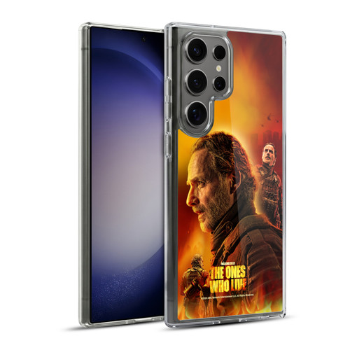 The Walking Dead: The Ones Who Live Key Art Rick Soft Gel Case for Samsung Galaxy S23 Ultra 5G & MagSafe