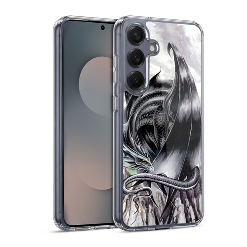 Ruth Thompson Dragons 2 Morning Stretch Soft Gel Case for Samsung Galaxy S25 & MagSafe