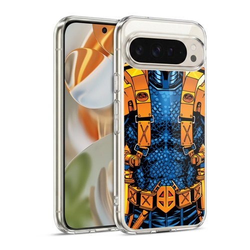 Justice League DC Comics Deathstroke Comic Art New 52 Costume Soft Gel Case for Google Pixel 9 / Pixel 9 Pro