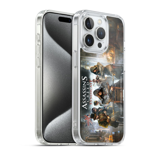 Assassin's Creed Syndicate Key Art Gang Members Soft Gel Case for Apple iPhone 15 Pro & MagSafe