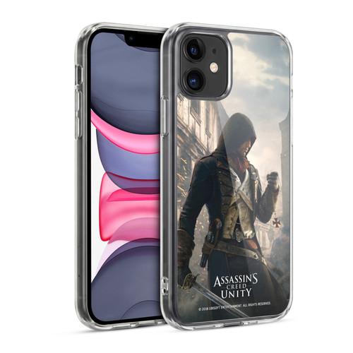 Assassin's Creed Unity Key Art Arno Dorian Cross Soft Gel Case for Apple iPhone 11