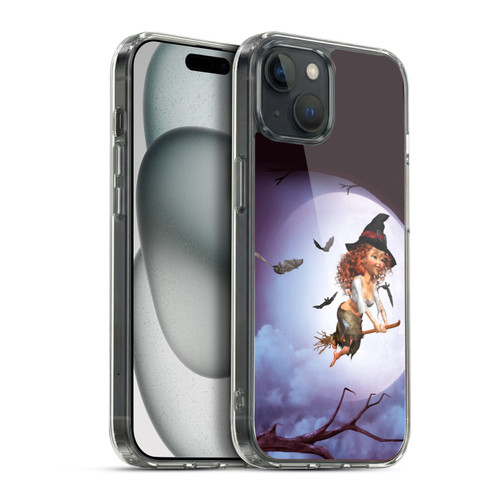 Simone Gatterwe Angels And Fairies Little Witch Soft Gel Case for Apple iPhone 15 Plus & MagSafe
