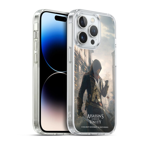 Assassin's Creed Unity Key Art Arno Dorian Cross Soft Gel Case for Apple iPhone 14 Pro & MagSafe