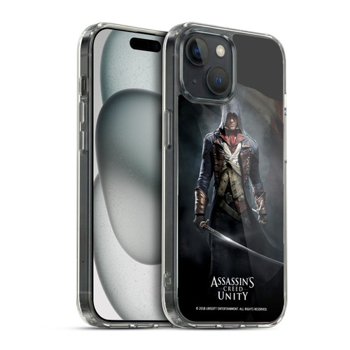 Assassin's Creed Unity Key Art Arno Dorian Sword Soft Gel Case for Apple iPhone 15 & MagSafe