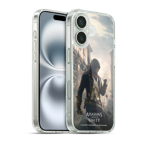 Assassin's Creed Unity Key Art Arno Dorian Cross Soft Gel Case for Apple iPhone 16 & MagSafe
