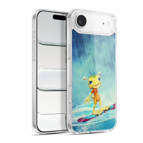 Simone Gatterwe Angels And Fairies Surfing Alien Soft Gel Case for Apple iPhone 17 Air