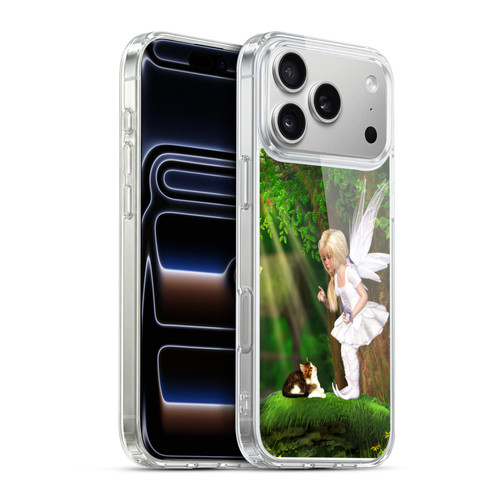 Simone Gatterwe Angels And Fairies Cat And Fairy Soft Gel Case for Apple iPhone 17 Pro Max
