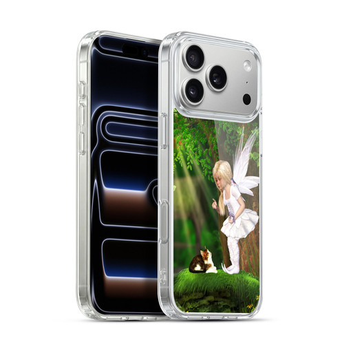 Simone Gatterwe Angels And Fairies Cat And Fairy Soft Gel Case for Apple iPhone 17 Pro Max