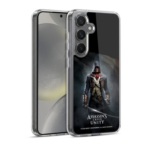 Assassin's Creed Unity Key Art Arno Dorian Sword Soft Gel Case for Samsung Galaxy S24 5G & MagSafe