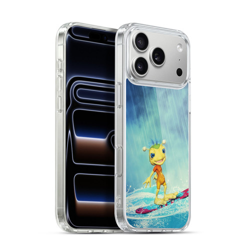 Simone Gatterwe Angels And Fairies Surfing Alien Soft Gel Case for Apple iPhone 17 Pro Max
