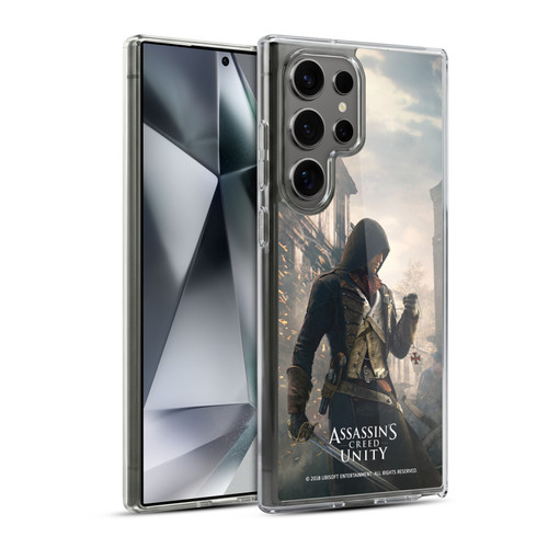 Assassin's Creed Unity Key Art Arno Dorian Cross Soft Gel Case for Samsung Galaxy S24 Ultra 5G & MagSafe