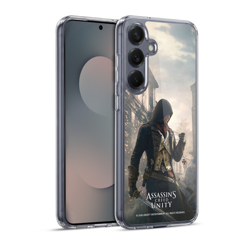 Assassin's Creed Unity Key Art Arno Dorian Cross Soft Gel Case for Samsung Galaxy S25+ & MagSafe
