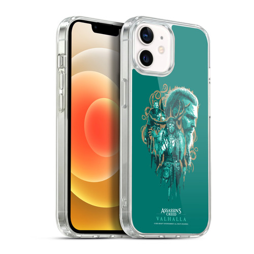 Assassin's Creed Valhalla Compositions And Patterns Volva Soft Gel Case for Apple iPhone 12 / iPhone 12 Pro & MagSafe