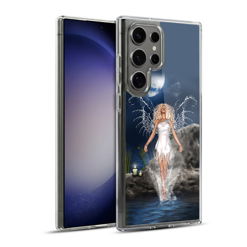 Simone Gatterwe Angels And Fairies Water Angel Soft Gel Case for Samsung Galaxy S23 Ultra 5G & MagSafe