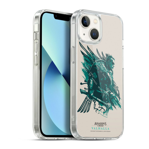 Assassin's Creed Valhalla Compositions And Patterns Eivor's Bearded Axe (Skeggøx) Soft Gel Case for Apple iPhone 13